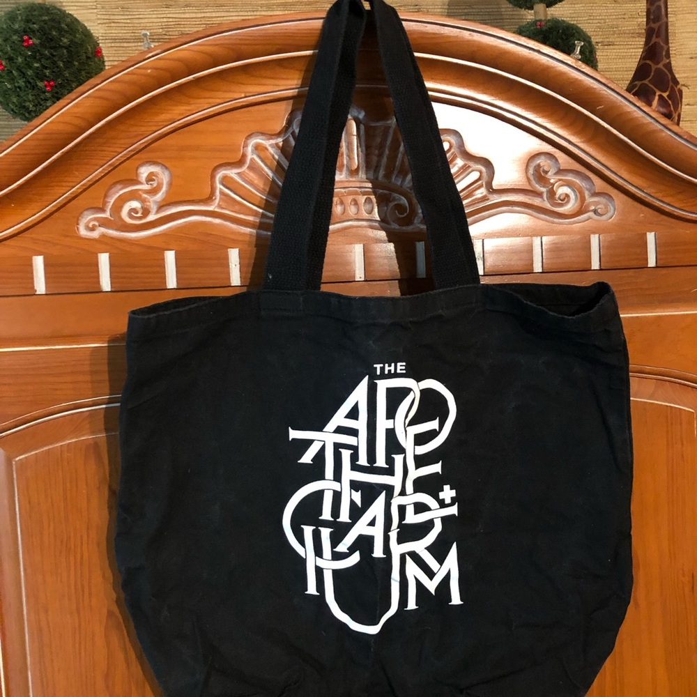 The Apothecarium Dispensary San Francisco Black Canvas Tote Bag. 17x15”. FAB!